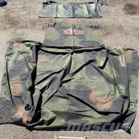 1- HMMWV Cab Top and Rear Cargo Top - NOS شاحنات خفيفة/مفصلية الجوانب