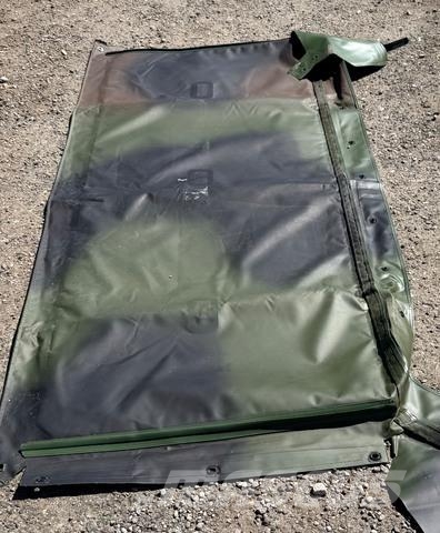 1- HMMWV Cab Top and Rear Cargo Top - NOS شاحنات خفيفة/مفصلية الجوانب