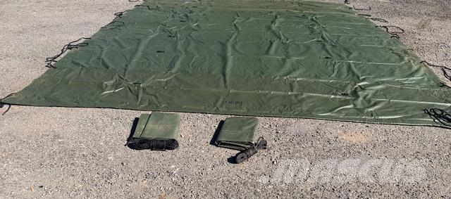 1- MTVR 7 Ton Rear Cargo Top with End Curtains. NO شاحنات خفيفة/مفصلية الجوانب