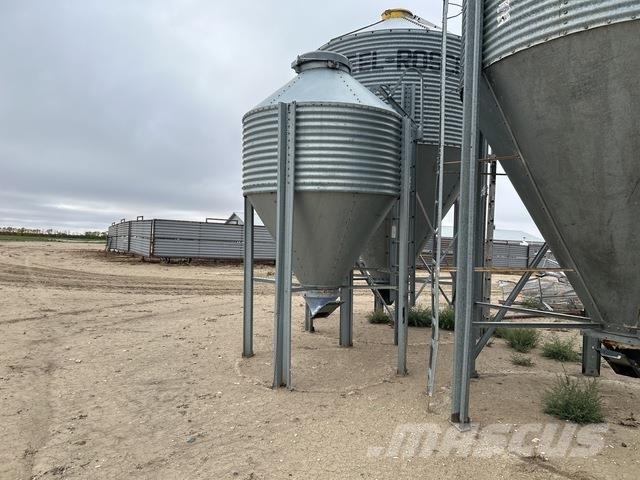  1 Ring Hopper Grain Bin Matériel de conditionnement