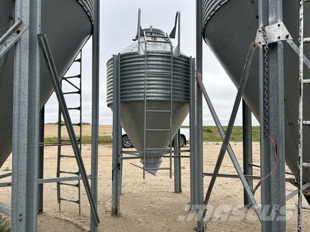  1 Ring Hopper Grain Bin Matériel de conditionnement
