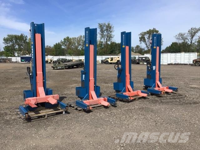 (1) Set of Patriot M-Series Mobile Column Lifts Būvniecība- Citi