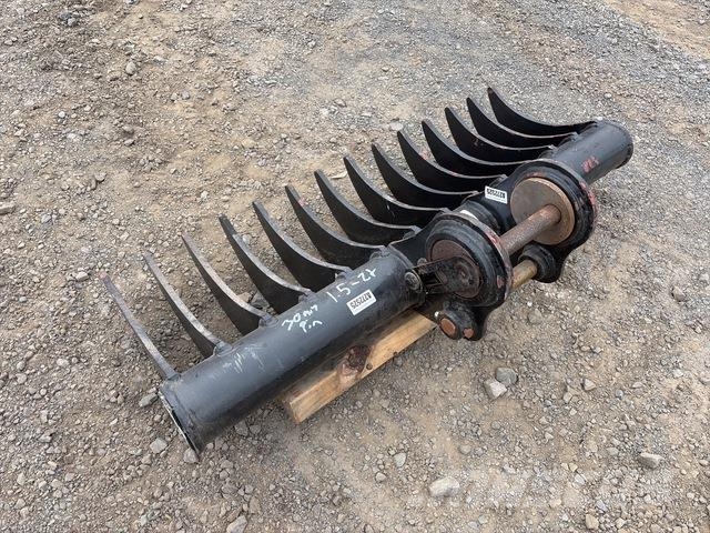 1000 mm Q/C Excavator Rake - Fits 1.5 - 2 Ton (Unu Costruzioni - Altro
