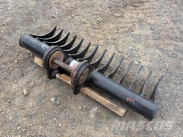1000 mm Q/C Excavator Rake - Fits 1.5 - 2 Ton (Unu Costruzioni - Altro