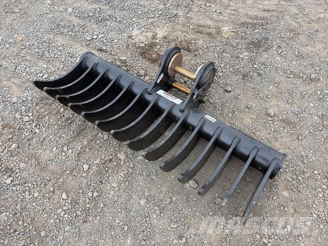 1000 mm Q/C Excavator Rake - Fits 1.5 - 2 Ton (Unu Other