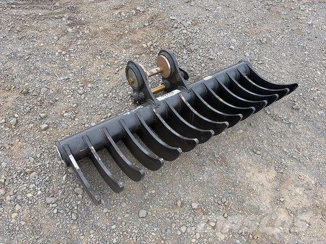 1000 mm Q/C Excavator Rake - Fits 1.5 - 2 Ton (Unu Costruzioni - Altro