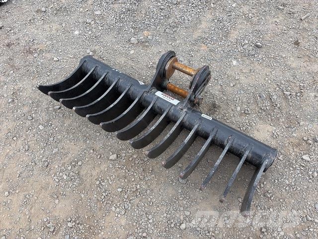  1000 mm Q/C Excavator Rake - Fits 2 - 3 Ton (Unuse Építőipar - Egyebek