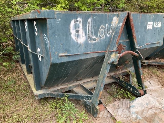 12 ft 12 cyd Roll-Off Container Brodski kontejneri