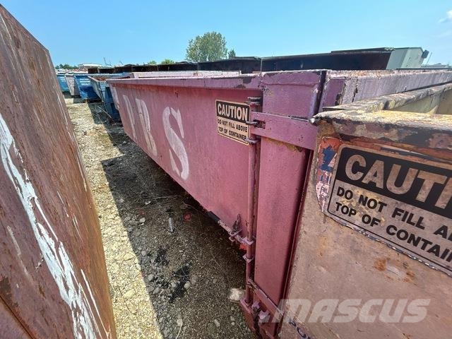  12 ft 15 cyd Roll-Off Container Contentores marítimos