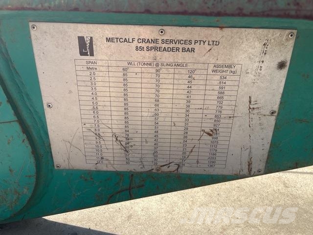 12 m 85 ton Modular Spreader Bar Other components