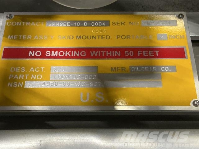 (12) Oilgear LD01246-002 Flow Rate Indicating Mete Tanktrailere