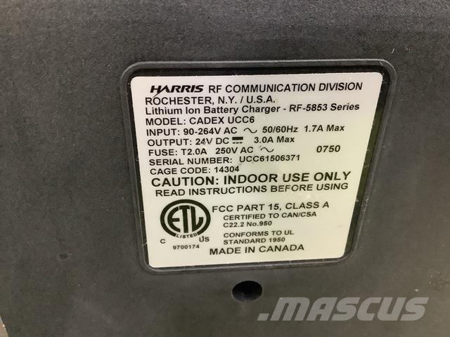 (134) Assorted Harris Battery Chargers Polnilci