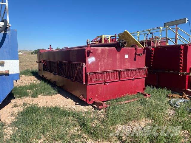 135 bbl Open Top Skid-Mounted Frac Tank Fuel and additive tanks