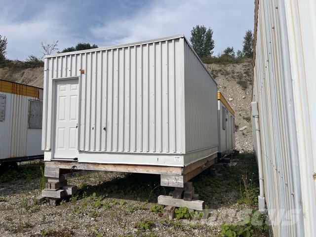 16 ft x 12 ft Portable Supply Storage Building Stahlrahmenaufbauten