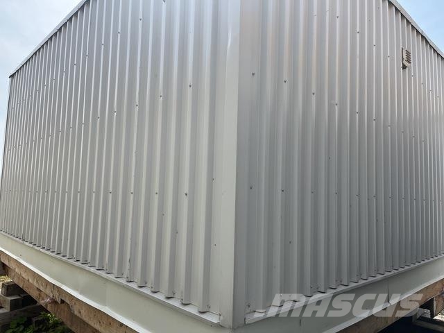 16 ft x 12 ft Portable Supply Storage Building Stahlrahmenaufbauten