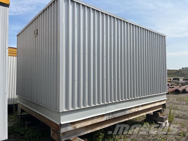 16 ft x 12 ft Portable Supply Storage Building Stahlrahmenaufbauten