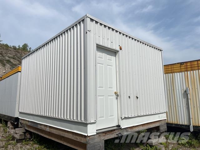 16 ft x 12 ft Portable Supply Storage Building Stahlrahmenaufbauten