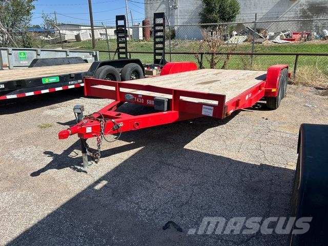 18 ft T/A Equipment Trailer Rimorchio per il trasporto di veicoli