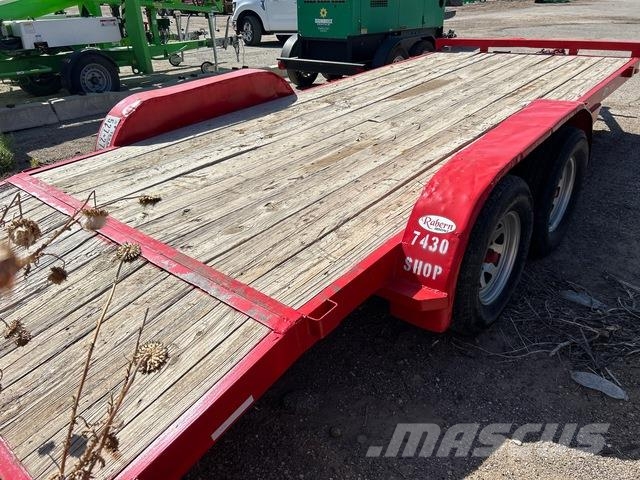 18 ft T/A Equipment Trailer Rimorchio per il trasporto di veicoli