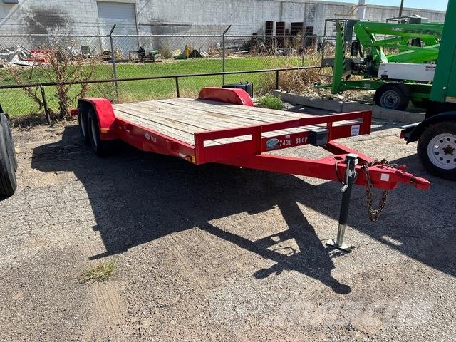 18 ft T/A Equipment Trailer Rimorchio per il trasporto di veicoli