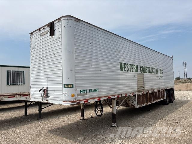  1959 32 ft x 96 in T/A Van Trailer Furgons
