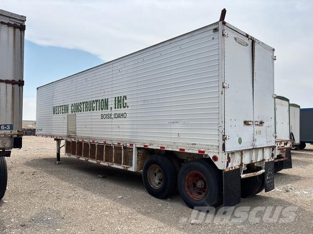  1959 32 ft x 96 in T/A Van Trailer Furgons