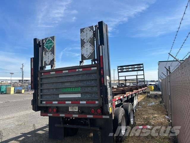 1973 27 ft T/A Pallet Flatbed Trailer Anhænger med lad/Flatbed
