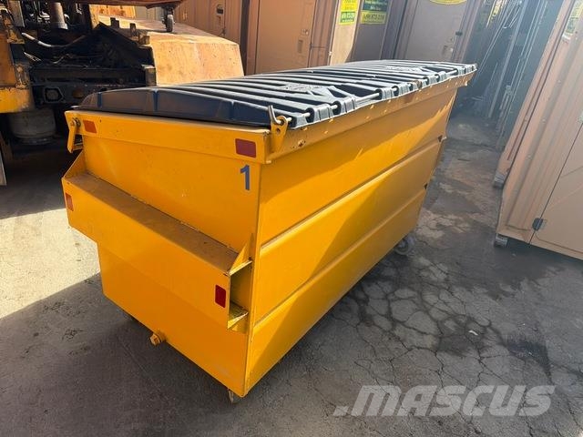 2 cyd Front End Loader Waste Container Двигуни і приводи