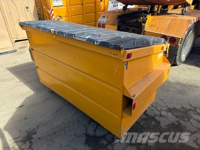 2 cyd Front End Loader Waste Container Двигуни і приводи