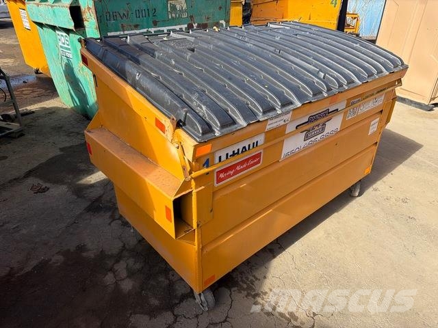 2 cyd Front End Loader Waste Container Двигуни і приводи
