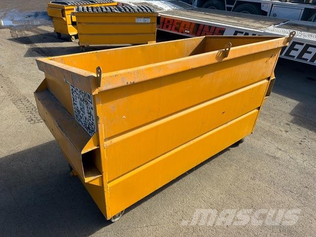 2 cyd Front End Loader Waste Container Двигуни і приводи