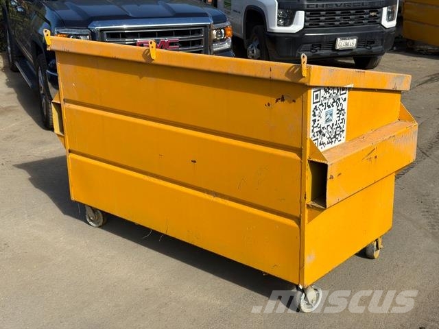 2 cyd Front End Loader Waste Container Двигуни і приводи
