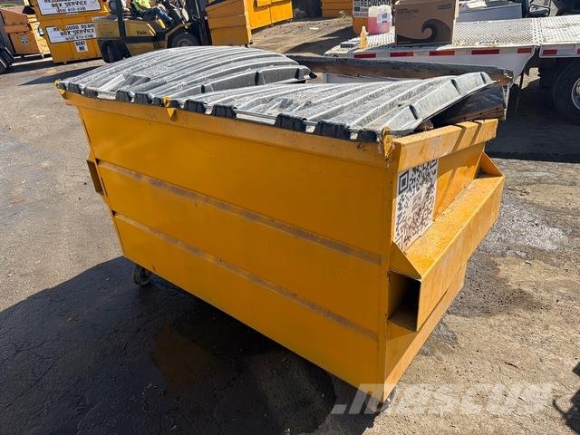 2 cyd Front End Loader Waste Container Двигуни і приводи
