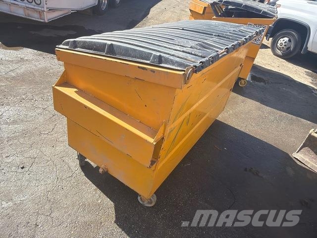 2 cyd Front End Loader Waste Container Двигуни і приводи