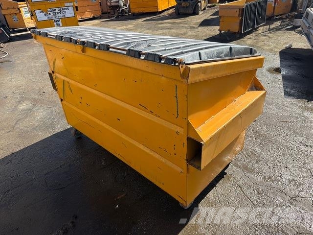 2 cyd Front End Loader Waste Container Двигуни і приводи