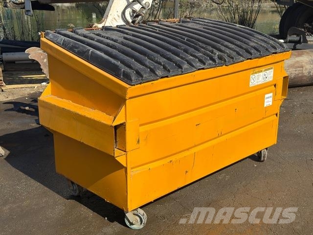 2 cyd Front End Loader Waste Container Двигуни і приводи