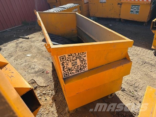 2 cyd Front End Loader Waste Container Двигуни і приводи