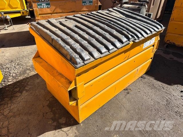 2 cyd Front End Loader Waste Container Rezervni delovi za otpad, kamenolome i reciklažu