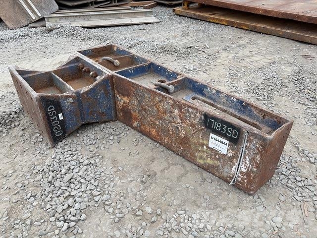 2 ft HD Arch Extension Trench Box Spreader Компоненты строительной техники