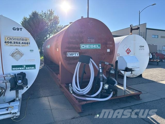 2011 10000 gal Skid Mounted Steel Storage Fuel Tan Kraftstoff- und Zusatzstoffbehälter