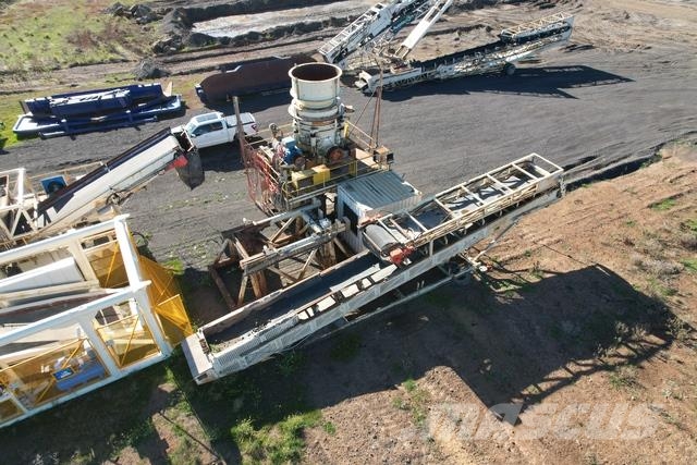 2017 Modular Trommel Fed Crushing Plant Crushers