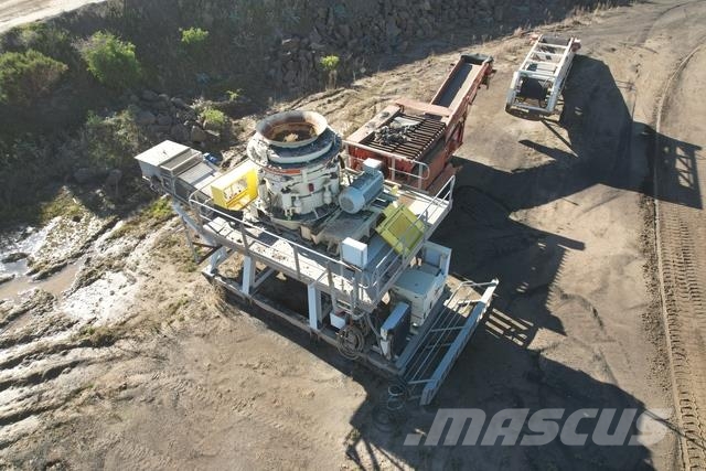 2017 Modular Trommel Fed Crushing Plant Crushers