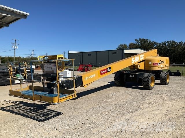  2019 S-80 XC Telescopic Boom Lift Plataformas con brazo de elevación telescópico
