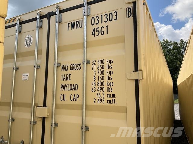  2023 40 ft One-Way High Cube Storage Container Contenedores de almacenamiento