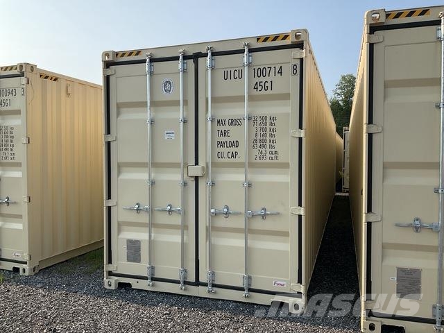 2024 40 ft One-Way High Cube Storage Container Contenedores de almacenamiento