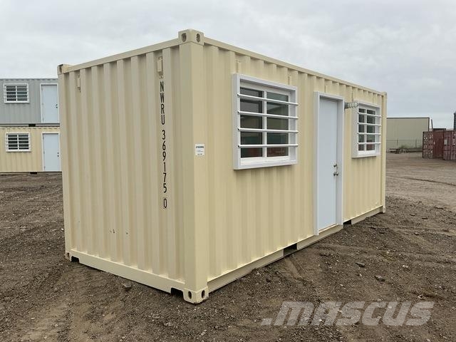  2025 20 ft Standard 20 ft x 8 ft Mobile Office Sto Uzglabāšanas konteineri