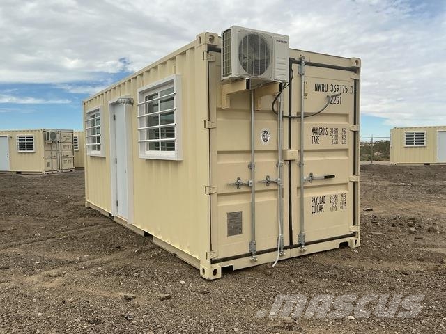  2025 20 ft Standard 20 ft x 8 ft Mobile Office Sto Uzglabāšanas konteineri