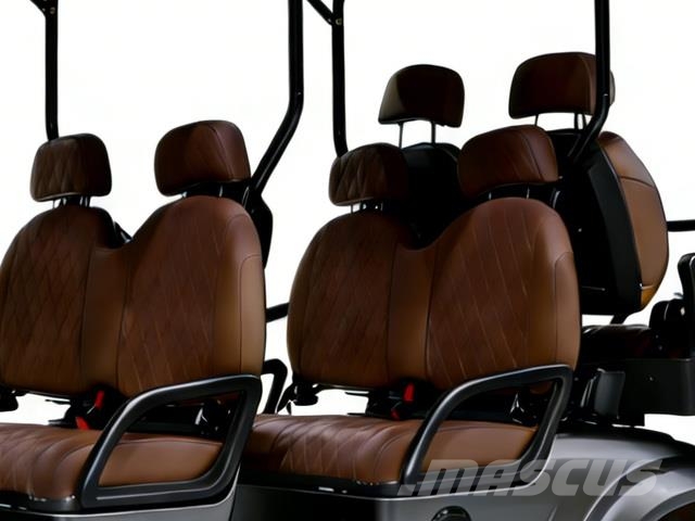  2026 HQ100 Electric Gray Six-Seater Golf Cart (Unu معدات البناء - غير ذلك