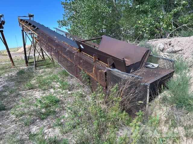 24 in x 48 ft Stationary Transfer Conveyor Rullebånd