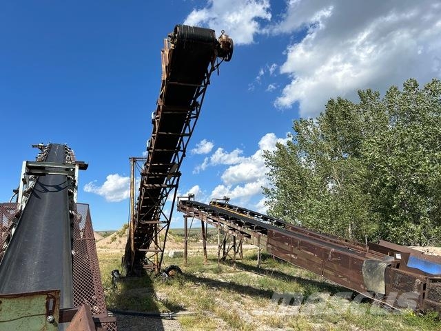 24 in x 60 ft Portable Radial Stacking Conveyor Transportne trake